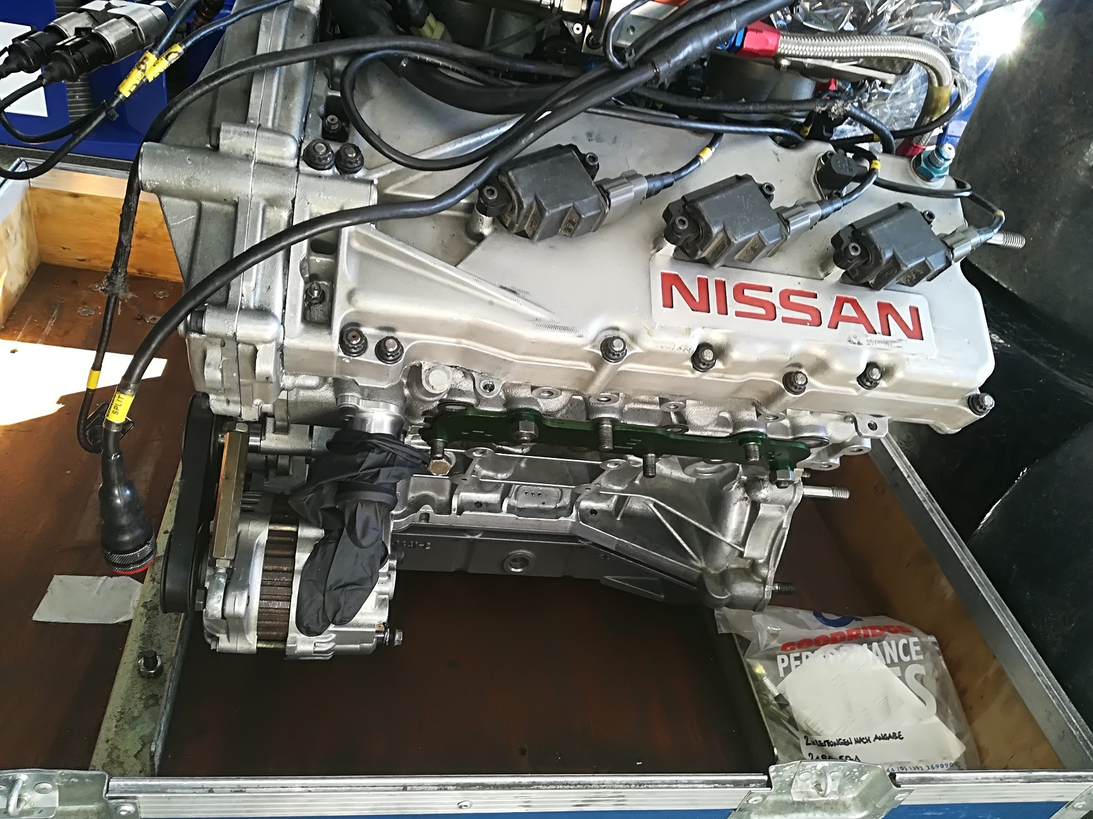Ewrc market aer nissan v6 engine